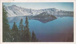 Oregon Portland Mysterious Wizard Island In Crater Lake In Explained By Some ...