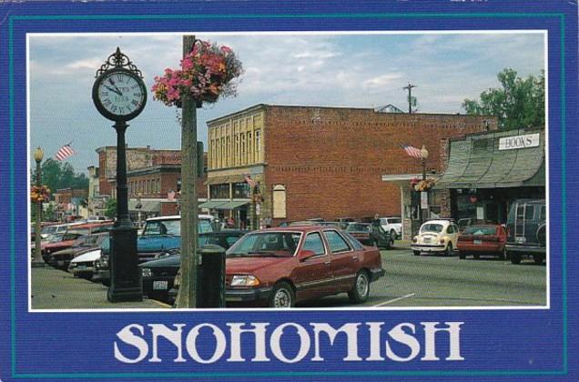 Washington Snohomish Main Street Business Section