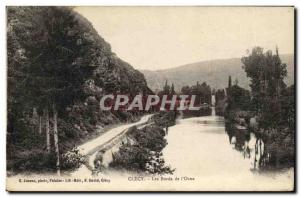 Clecy Old Postcard The Banks of the Orne