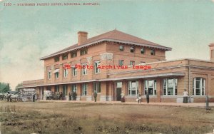 MT, Missoula, Montana, Northern Pacific Railroad Station, Mitchell No 1133