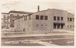 Iowa Nevada High School Field House Real Photo