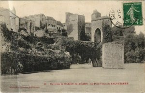 CPA SAUVETERRE-de-BEARN Le Pont Vieux (1163440)