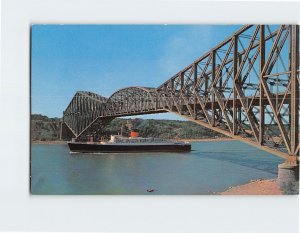 Postcard The Quebec Bridge, Quebec City, Canada