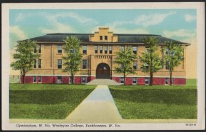 West Virginia BUCKHANNON Gymnasium, W. Va. Wesleyan College ~ Linen