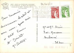 BR57550 L ile d oleron lighthouse phare