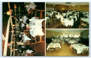 BURLINGTON, Ontario, Canada ~ Roadside THE ESTAMINET Restaurant c1960s Postcard