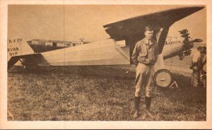 Airplanes Charles Lindbergh and Spirit Of St Louis Ryan Monoplane