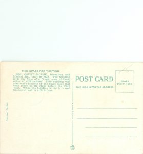 St. Louis, MO Old Courthouse Broadway & Market Streets, Postcard