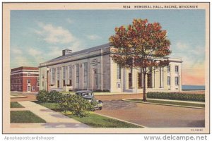 Wisconsin Racine Memorial Hall 1944