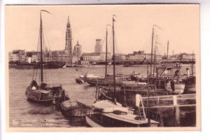 Many Boats in Harbour, Antwerpen, Belgium