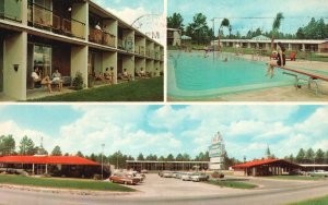 Vintage Postcard 1969 Howard Johnson's Motor Lodge Restaurant Folkston Georgia