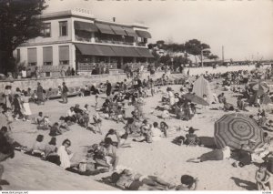 LA ROCHELLE, Charente Maritime, France, 1950's; The Beach