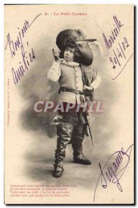 Old Postcard Fun Children Petit Cyrano