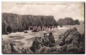 Old Postcard Camaret Sur Mer Pointe De Penhir The Great And The Little Dahouet