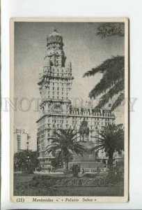 433789 Uruguay Montevideo Palacio Salvo Vintage postcard