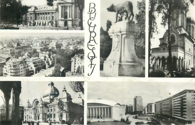 Romania Postcard Bucuresti sites & sightseeing