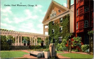 Postcard Garden at Hotel Windermere in Chicago, Illinois