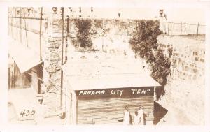 E48/ Foreign RPPC Postcard Central America c1920s Panama City Pen Jail 2