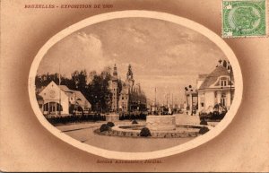 Belgium Brussels Exposition de 1910 Section Allemande Jardins 1911