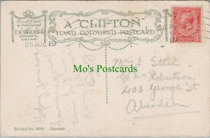 Genealogy Postcard - Steel / Robertson - 403 George Street, Aberdeen  RF7069