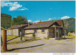 Canada Galbraith's Ferry Office on Main Street Fort Steele British Columbia