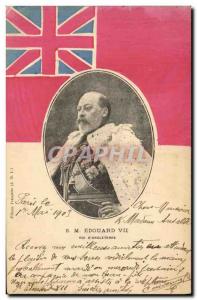Old Postcard HM King Edward VII d & # 39Angleterre