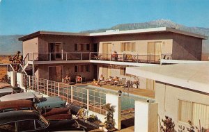 Desert Hot Springs California The Monte Carlo Motel Exterior And Pool PC U2612