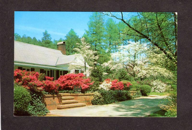 NC Mid South Resort Hotel Motel Southern Pines North Carolina Postcard