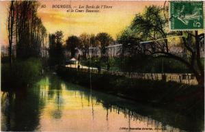 CPA BOURGES - Les Bords de l'Yevre et le Cours Beauvoir (634421)