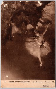 Musee Du Luxembourg La Danseuse Degas Painting Dancing Girl Postcard