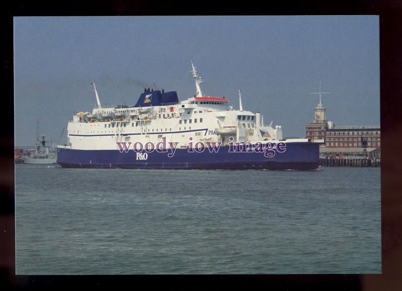 FE3059 - P&O Ferry - Pride of Le Havre , built 1975 - postcard