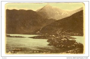 Llyn Llydaw & Snowdon, Wales, UK, 1900-1910s