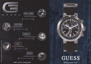 Advertising Guess Watches