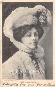 Miss Dora Barton Theater Actor / Actress 1904 