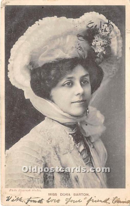 Miss Dora Barton Theater Actor / Actress 1904 