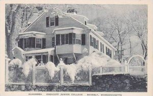 Massachusetts Beverly Alhambra Endicott Junior College Albertype