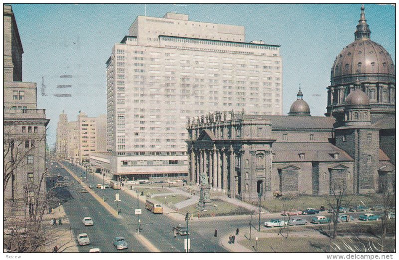 Dorchester Street , MONTREAL  , Quebec , Canada , 40-60s