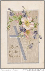 Easter Silver Cross with Beautiful Flowers 1909