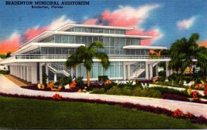 Florida Bradenton Municipal Auditorium 1962