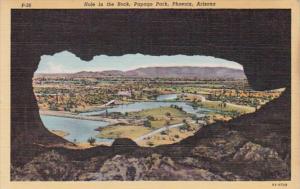 Arizona Phoenix Hole In The Rock Papago Park Curteich