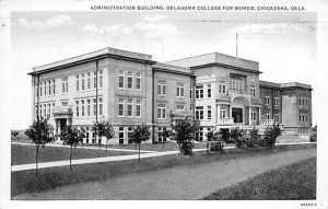 Oklahoma College For Women Administration Building Chickasha OK 