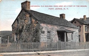 Historical Old Building in Port Jervis, New York