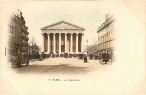 CPA PARIS 8e la Madeleine TINTED (1243744)