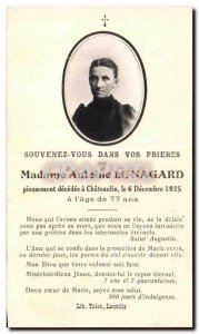 Image pious Madame Antoine Le Nagard Chateaulin