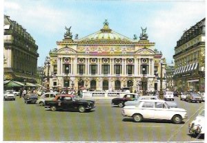 Paris. Opera House.  Unused.  *crease on lower right corner.