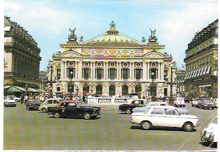 Paris. Opera House.  Unused.  *crease on lower right corner.