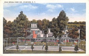 Cold Spring Farm Inn Stamford, New York Postcard