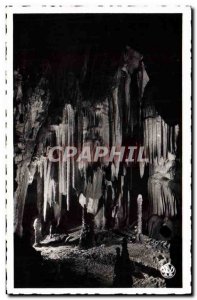 Old Postcard Cave Caves Aven d & # 39Orgnac Ardeche called Hall of Glory & # ...