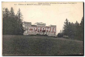 Old Postcard Chateau de Montvaillant Clermain