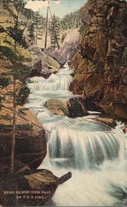 Beaver Creek Falls on CSS Line near Colorado Springs CO, Colorado - DB